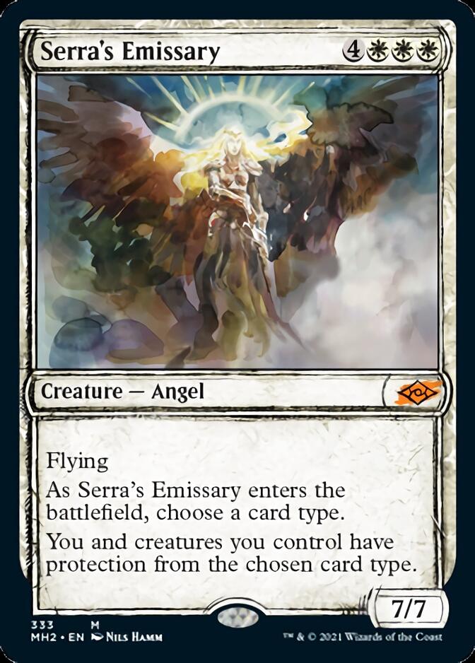 Serra's Emissary (Sketch) [Modern Horizons 2] | Exor Games Bridgewater