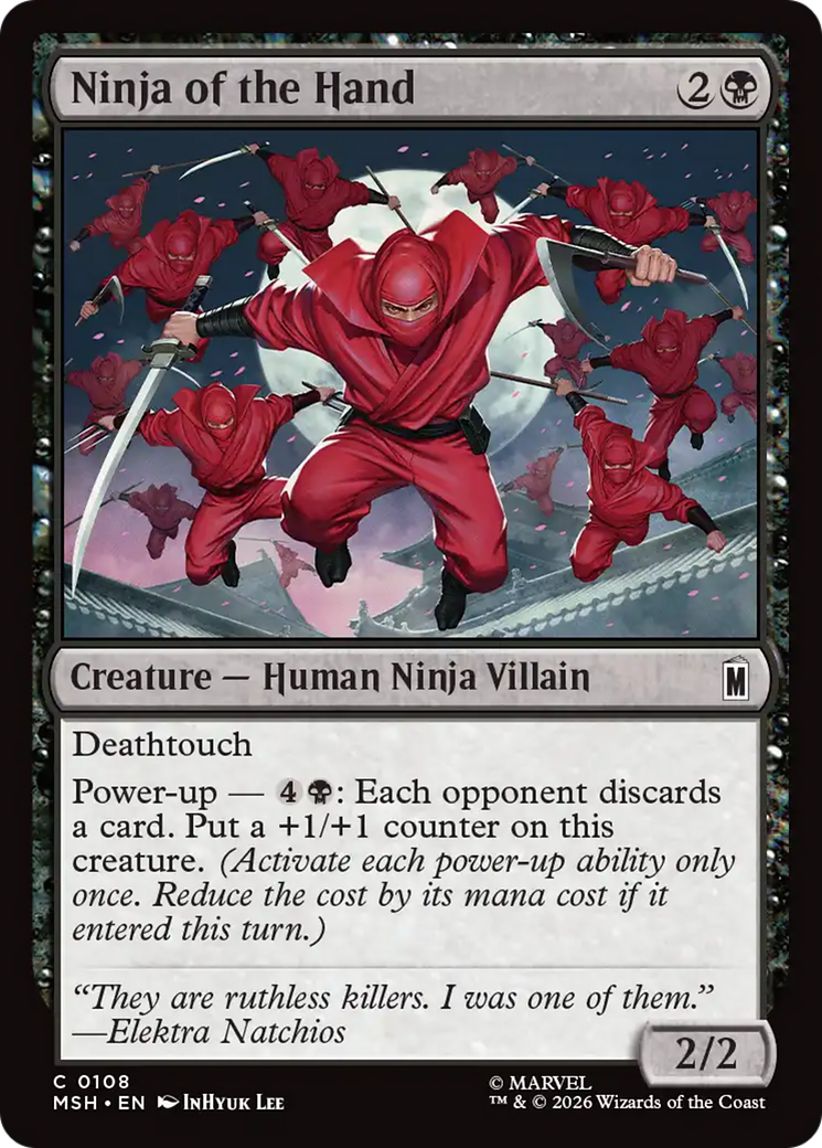 Ninja of the Hand [Marvel Super Heroes] | Exor Games Bridgewater