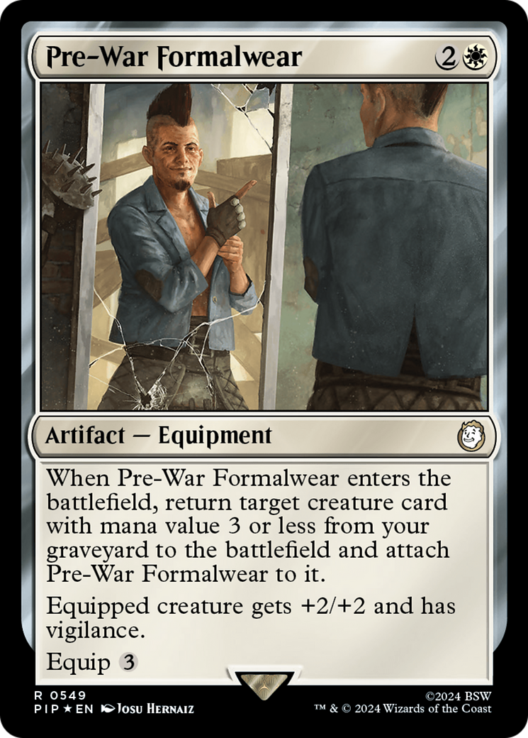 Pre-War Formalwear (Surge Foil) [Fallout] | Exor Games Bridgewater