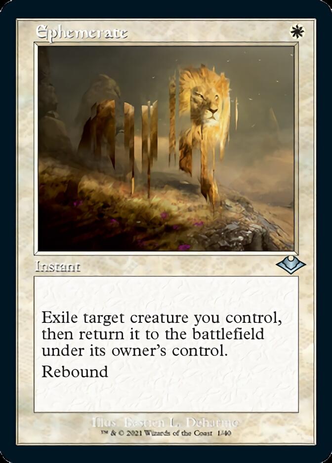 Ephemerate (Retro) [Modern Horizons] | Exor Games Bridgewater