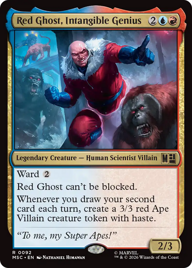 Red Ghost, Intangible Genius [Marvel Super Heroes Commander] | Exor Games Bridgewater