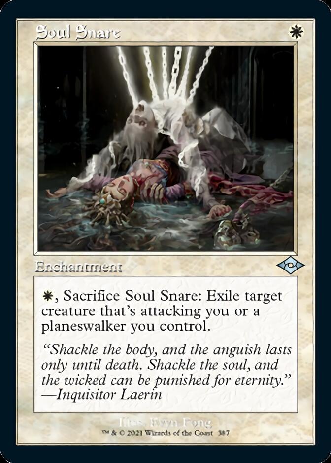 Soul Snare (Retro Foil Etched) [Modern Horizons 2] | Exor Games Bridgewater