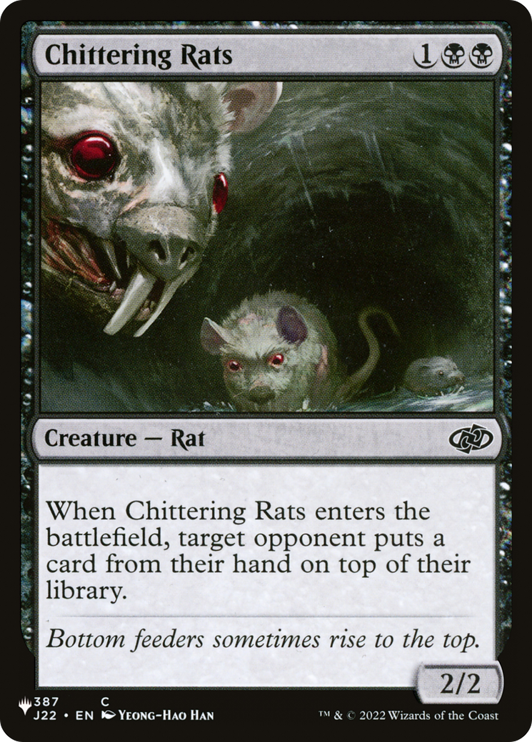 Chittering Rats [The List Reprints] | Exor Games Bridgewater