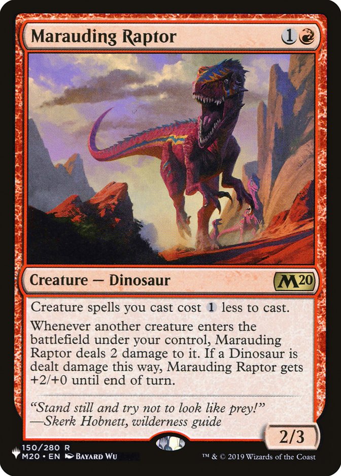 Marauding Raptor [The List] | Exor Games Bridgewater