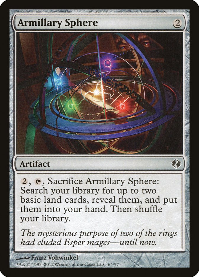 Armillary Sphere [Duel Decks: Venser vs. Koth] | Exor Games Bridgewater