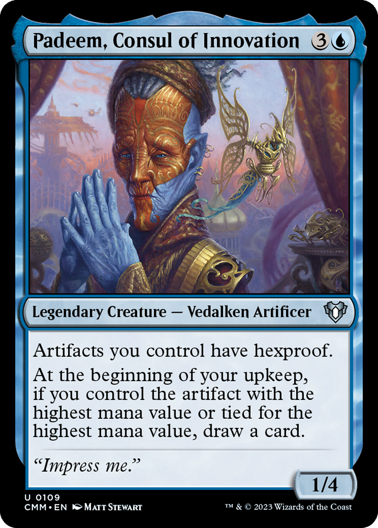 Padeem, Consul of Innovation [Commander Masters] | Exor Games Bridgewater