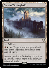 Slayers' Stronghold [Phyrexia: All Will Be One Commander] | Exor Games Bridgewater