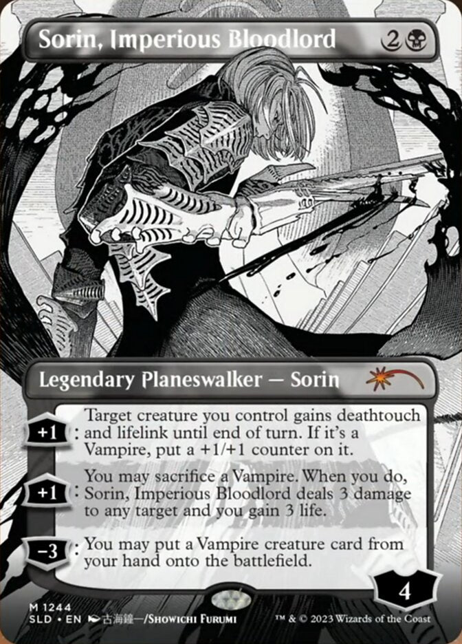 Sorin, Imperious Bloodlord (Borderless) [Secret Lair Drop Series] | Exor Games Bridgewater