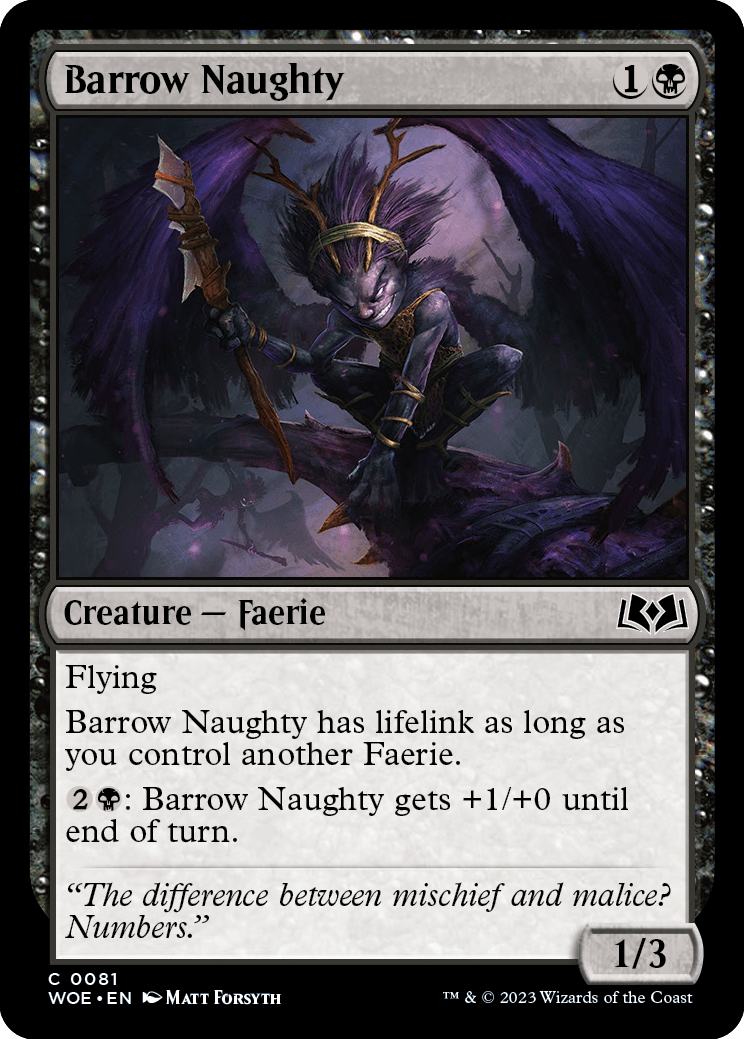 Barrow Naughty [Wilds of Eldraine] | Exor Games Bridgewater