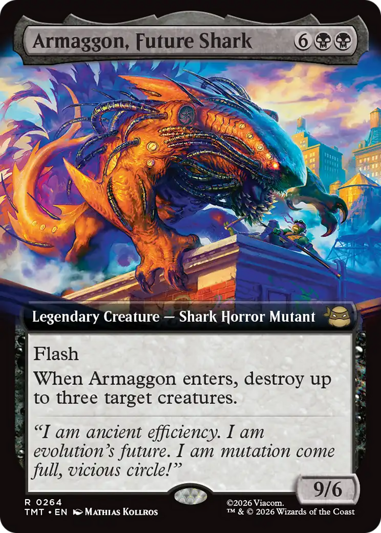 Armaggon, Future Shark (Extended Art) [Teenage Mutant Ninja Turtles] | Exor Games Bridgewater