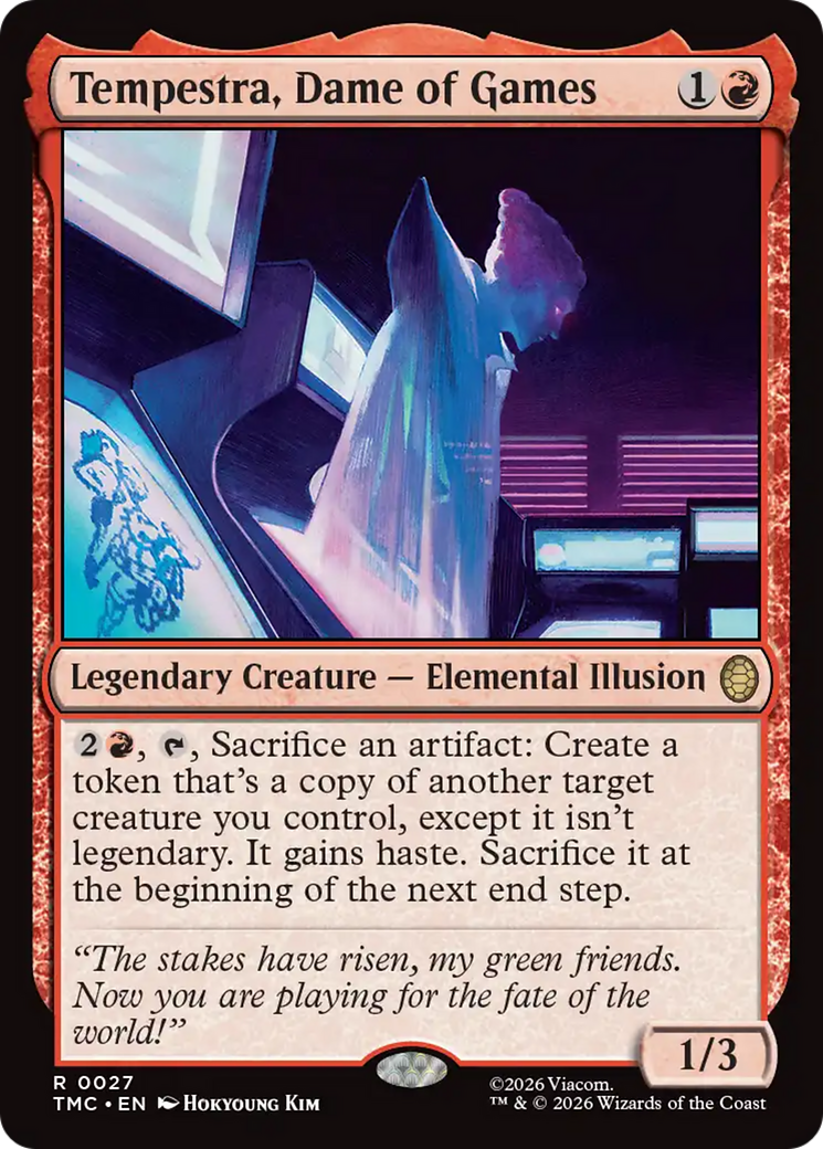 Tempestra, Dame of Games [Teenage Mutant Ninja Turtles Commander] | Exor Games Bridgewater