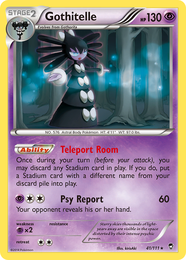 Gothitelle (41/111) [XY: Furious Fists] | Exor Games Bridgewater