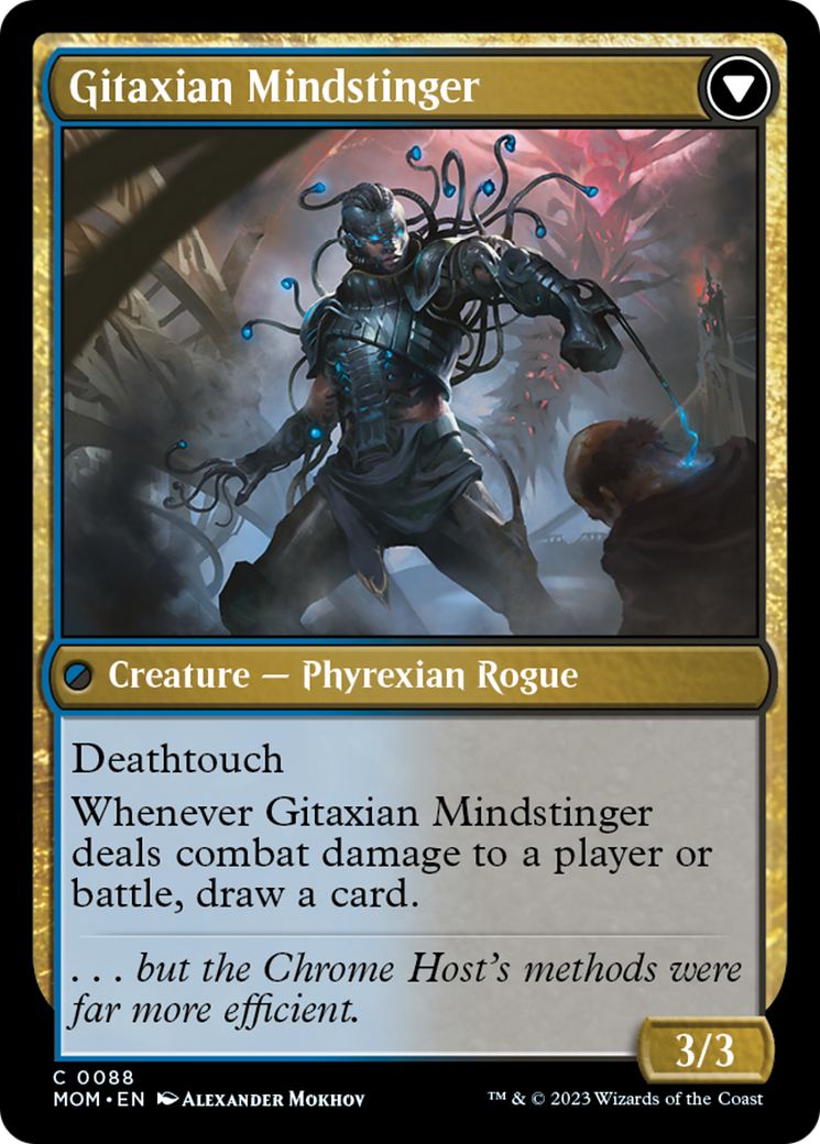 Aetherblade Agent // Gitaxian Mindstinger [March of the Machine] | Exor Games Bridgewater