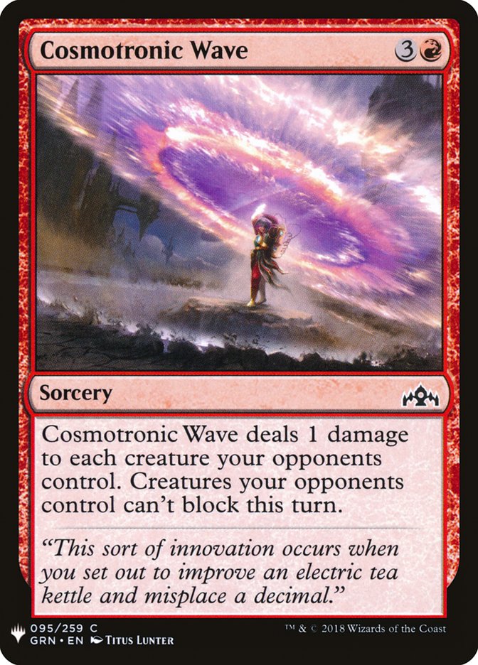 Cosmotronic Wave [Mystery Booster] | Exor Games Bridgewater