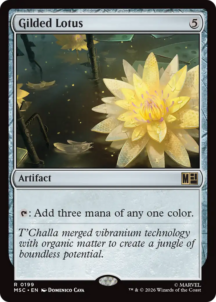 Gilded Lotus (Surge Foil) [Marvel Super Heroes Commander] | Exor Games Bridgewater