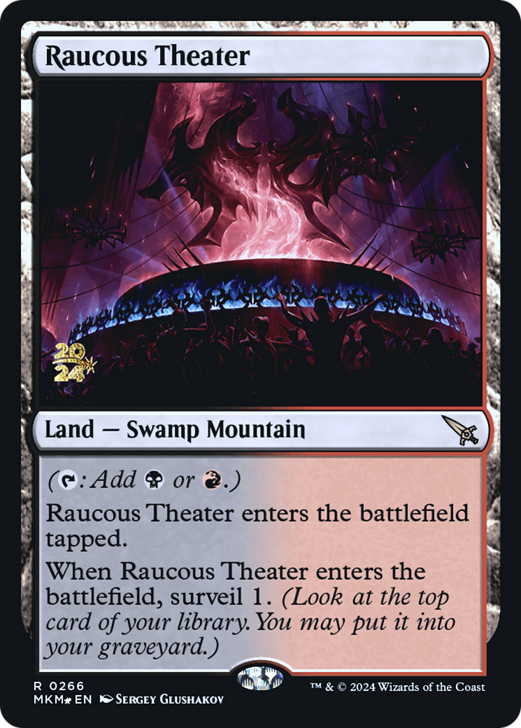 Raucous Theater [Murders at Karlov Manor Prerelease Promos] | Exor Games Bridgewater