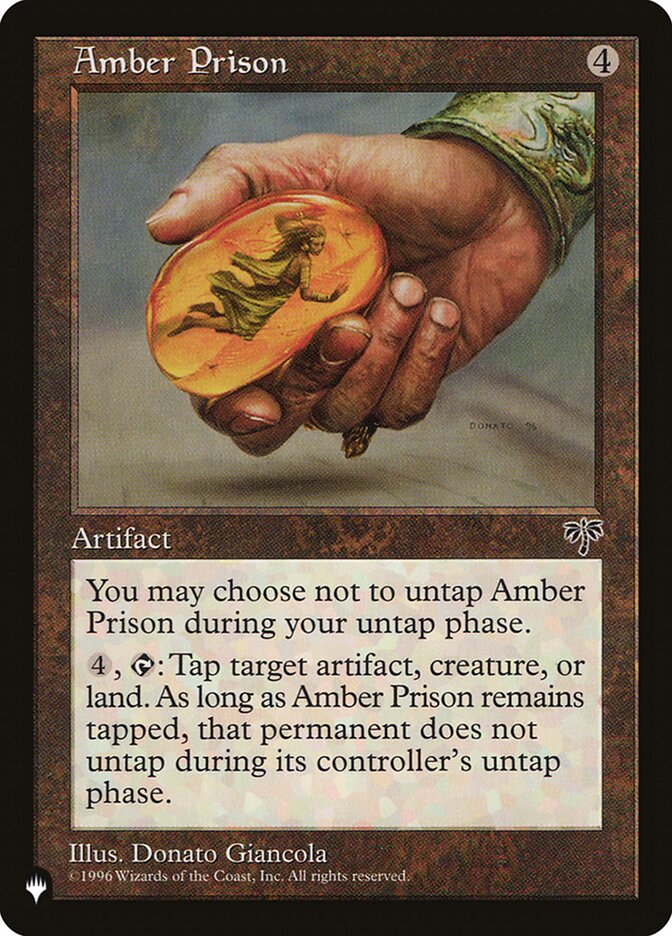 Amber Prison [The List] | Exor Games Bridgewater