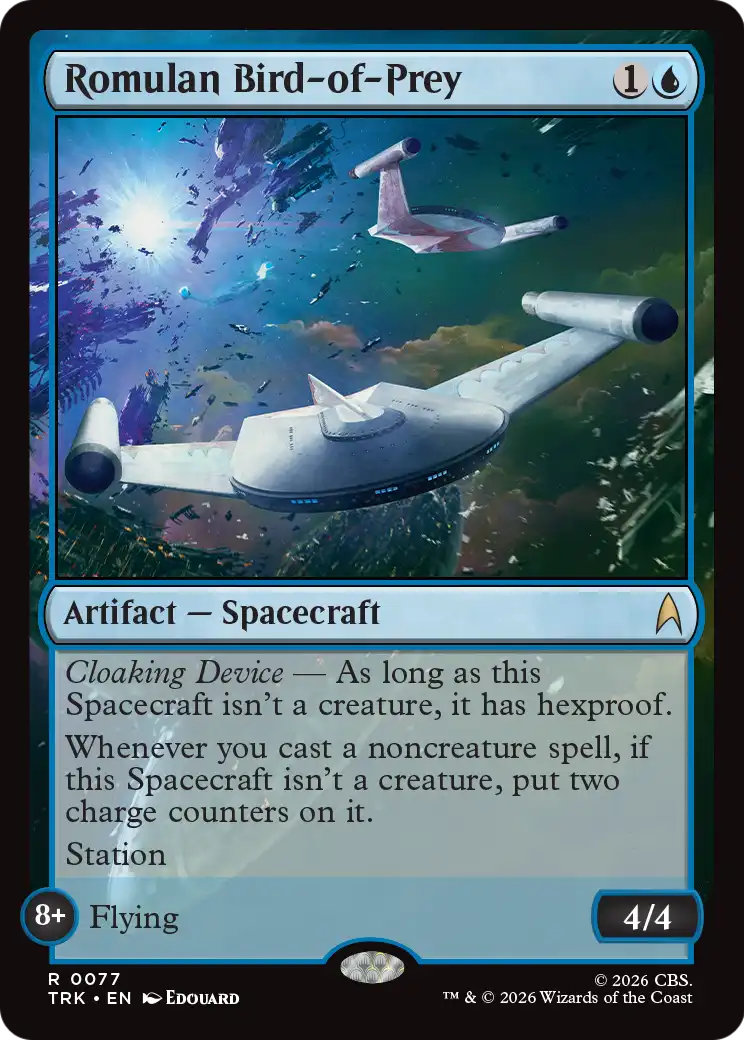 Romulan Bird-of-Prey [Star Trek] | Exor Games Bridgewater