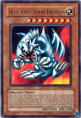 Blue-Eyes Toon Dragon [RP01-EN050] Rare | Exor Games Bridgewater