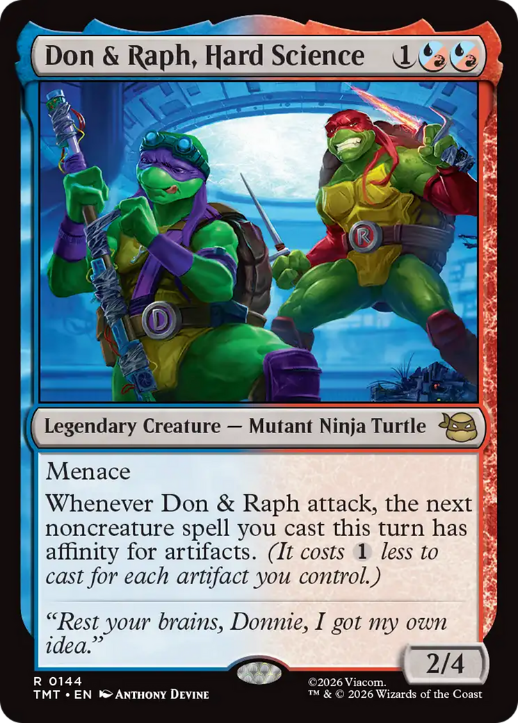 Don & Raph, Hard Science [Teenage Mutant Ninja Turtles] | Exor Games Bridgewater