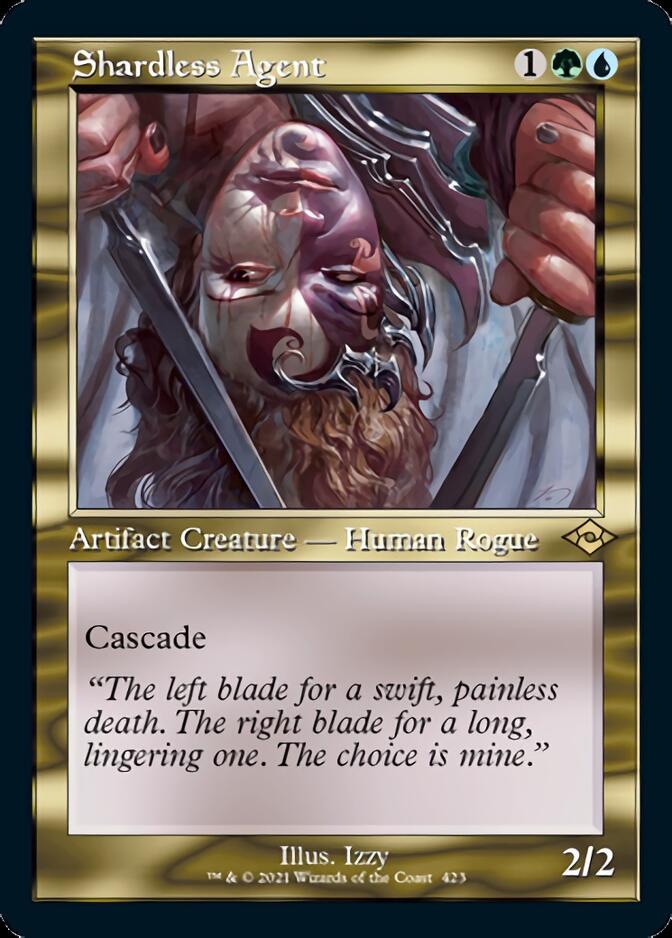 Shardless Agent (Retro Foil Etched) [Modern Horizons 2] | Exor Games Bridgewater