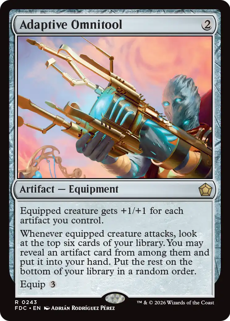 Adaptive Omnitool [Foundations Commander] | Exor Games Bridgewater