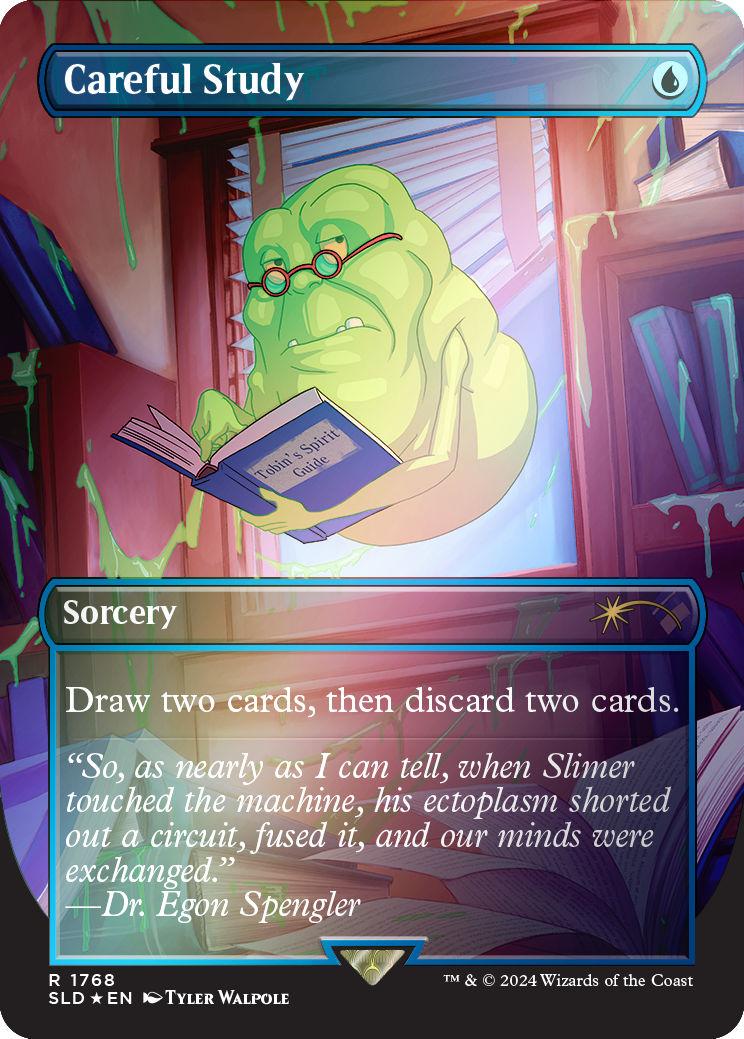 Careful Study (Rainbow Foil) [Secret Lair Drop Series] | Exor Games Bridgewater