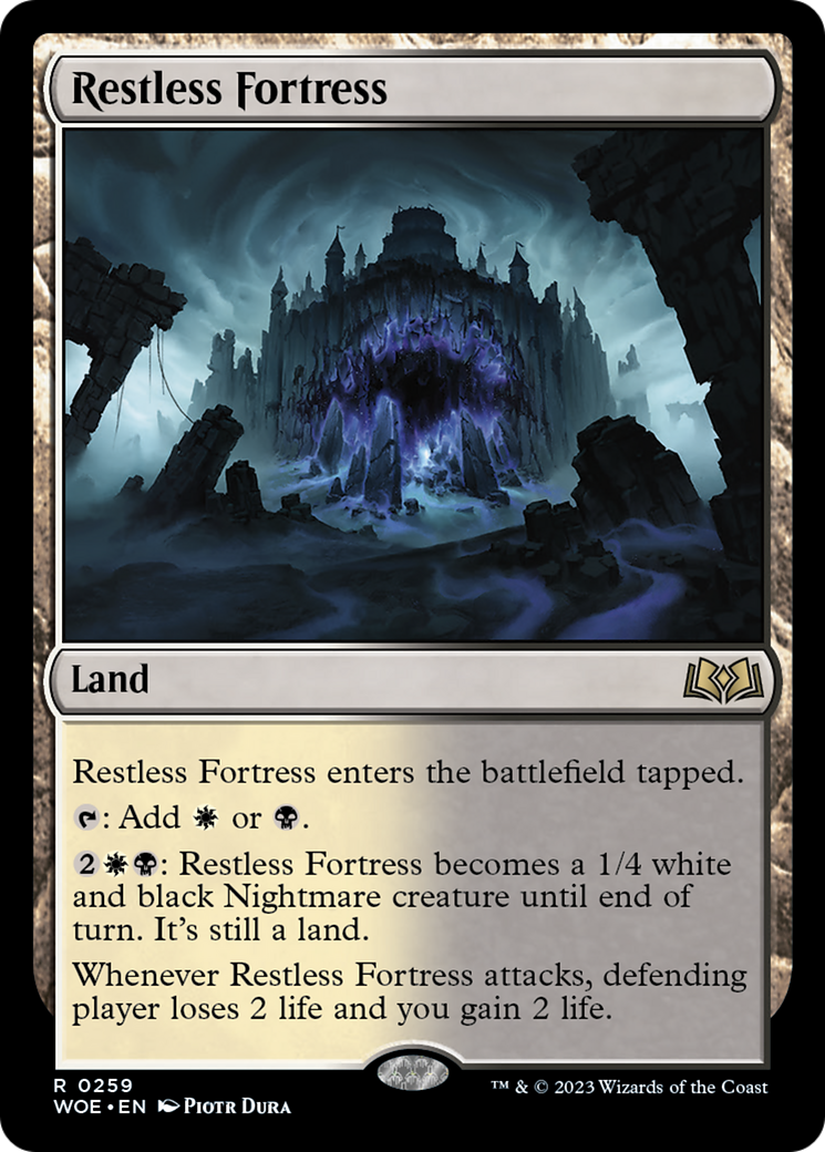 Restless Fortress [Wilds of Eldraine] | Exor Games Bridgewater