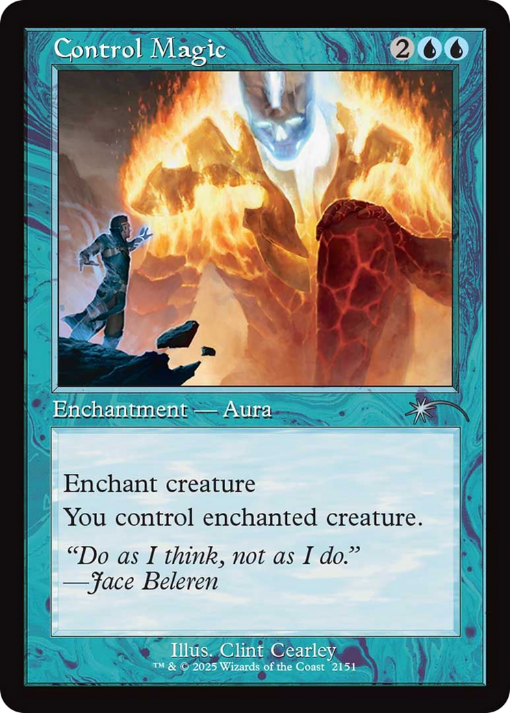 Control Magic (Retro Frame) [Secret Lair Drop Series] | Exor Games Bridgewater
