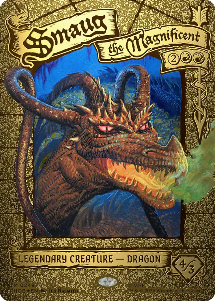 Smaug the Magnificent (Borderless) [The Hobbit] | Exor Games Bridgewater