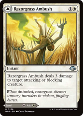 Razorgrass Ambush // Razorgrass Field [Modern Horizons 3] | Exor Games Bridgewater