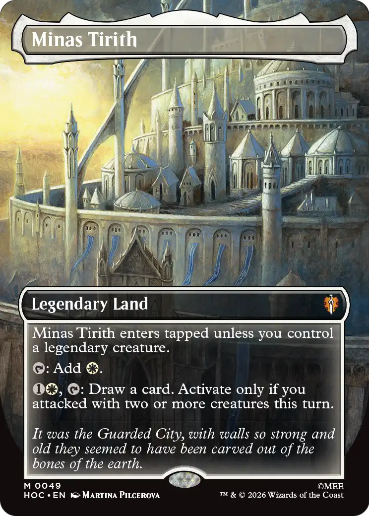 Minas Tirith (Borderless) [The Hobbit: Eternal-Legal] | Exor Games Bridgewater