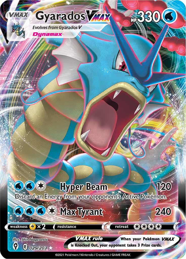 Gyarados VMAX (029/203) [Sword & Shield: Evolving Skies] | Exor Games Bridgewater