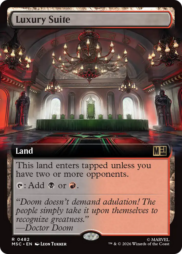 Luxury Suite (Extended Art) [Marvel Super Heroes Commander] | Exor Games Bridgewater