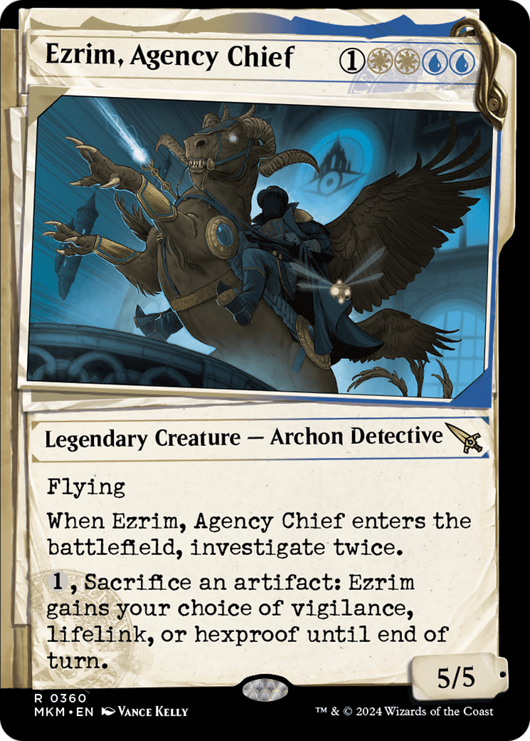 Ezrim, Agency Chief (Showcase) [Murders at Karlov Manor] | Exor Games Bridgewater