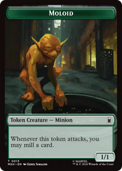 Wall // Moloid Double-Sided Token [Marvel Super Heroes Tokens] | Exor Games Bridgewater