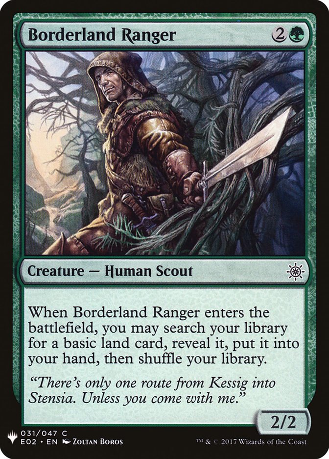 Borderland Ranger [Mystery Booster] | Exor Games Bridgewater