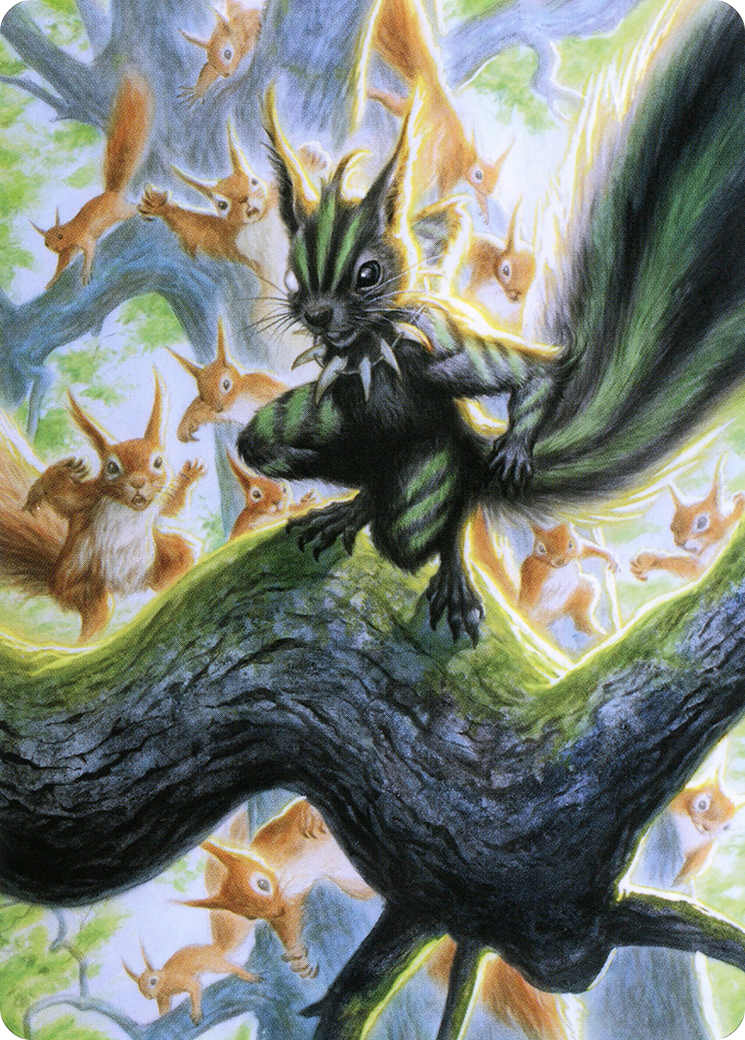 Chatterfang, Squirrel General Art Card (67) [Modern Horizons 2 Art Series] | Exor Games Bridgewater