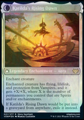 Katilda, Dawnhart Martyr // Katilda's Rising Dawn [Innistrad: Crimson Vow Prerelease Promos] | Exor Games Bridgewater