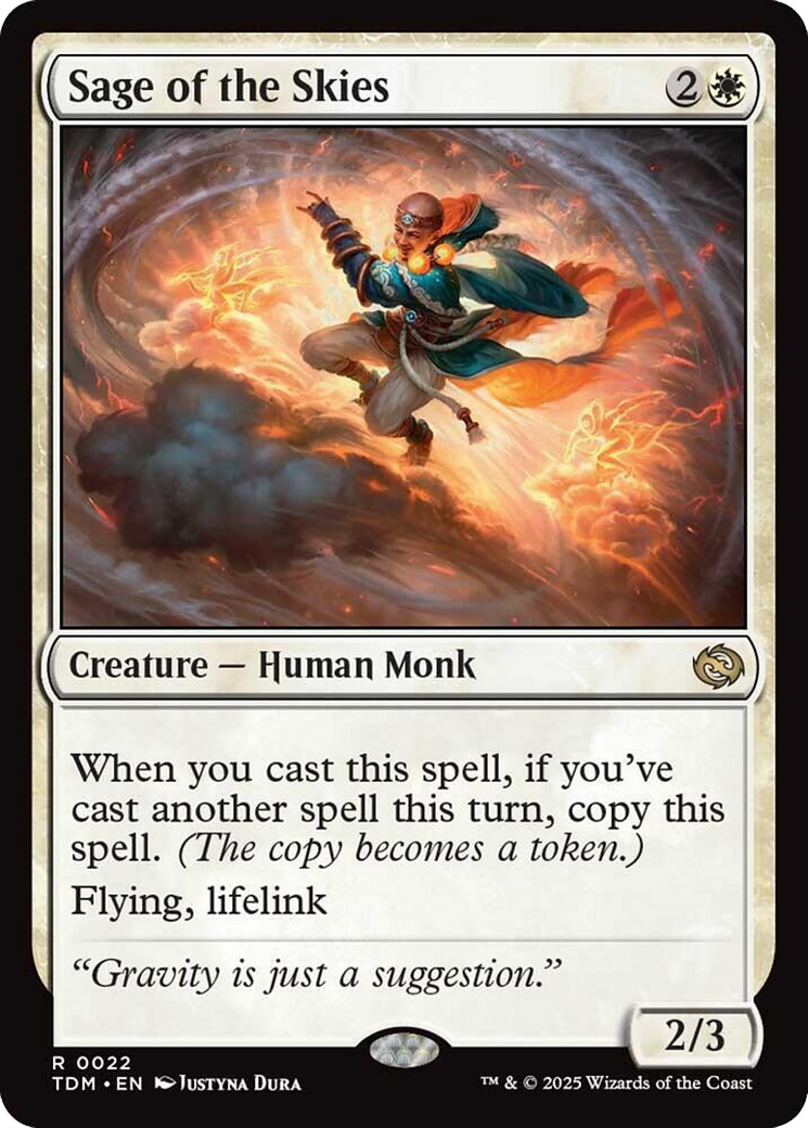 Sage of the Skies [Tarkir: Dragonstorm] | Exor Games Bridgewater