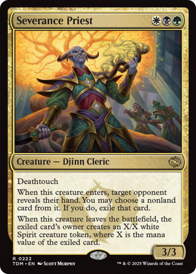 Severance Priest [Tarkir: Dragonstorm] | Exor Games Bridgewater