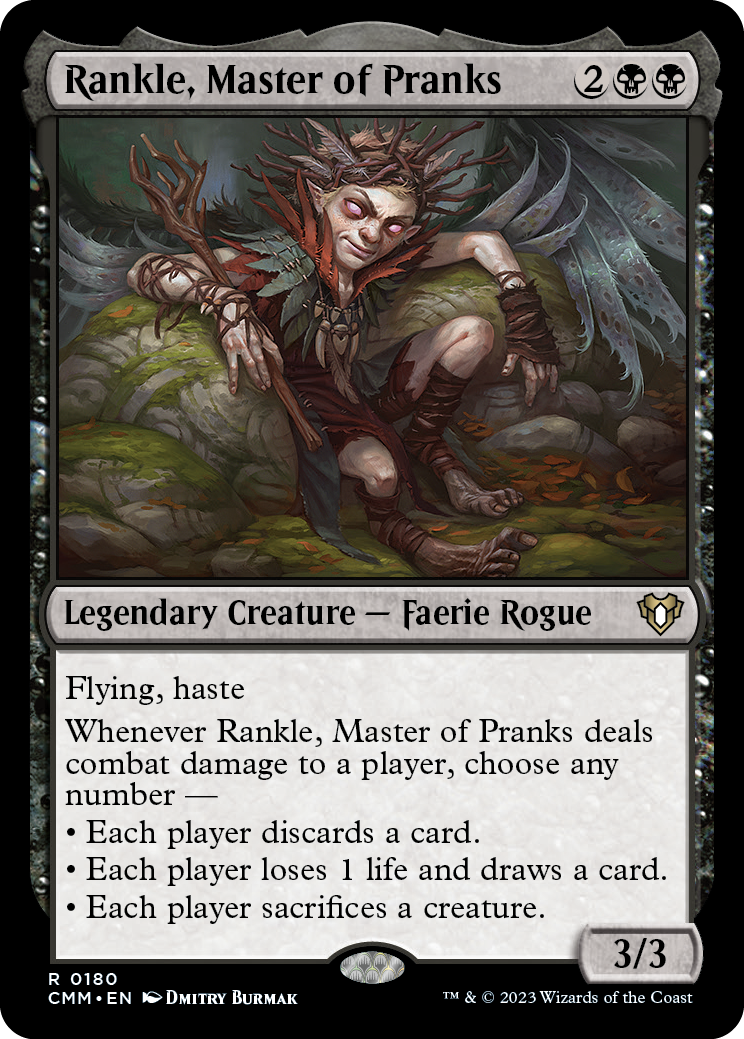 Rankle, Master of Pranks [Commander Masters] | Exor Games Bridgewater