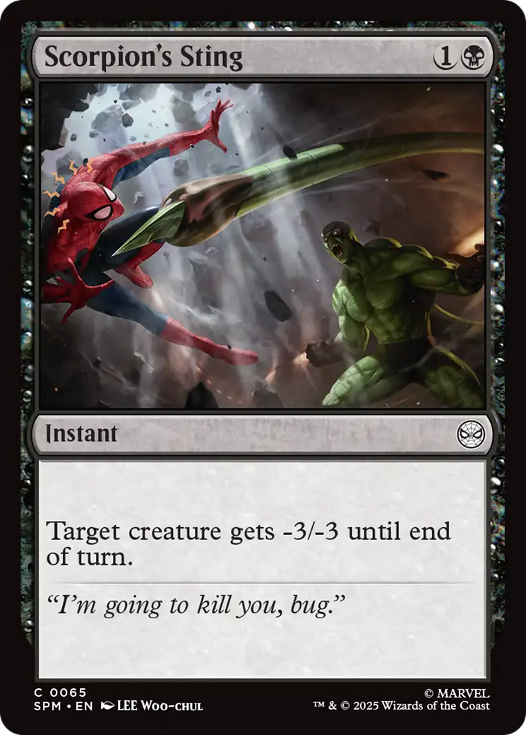 Scorpion's Sting [Marvel's Spider-Man] | Exor Games Bridgewater