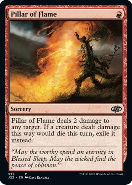 Pillar of Flame [Jumpstart 2022] | Exor Games Bridgewater