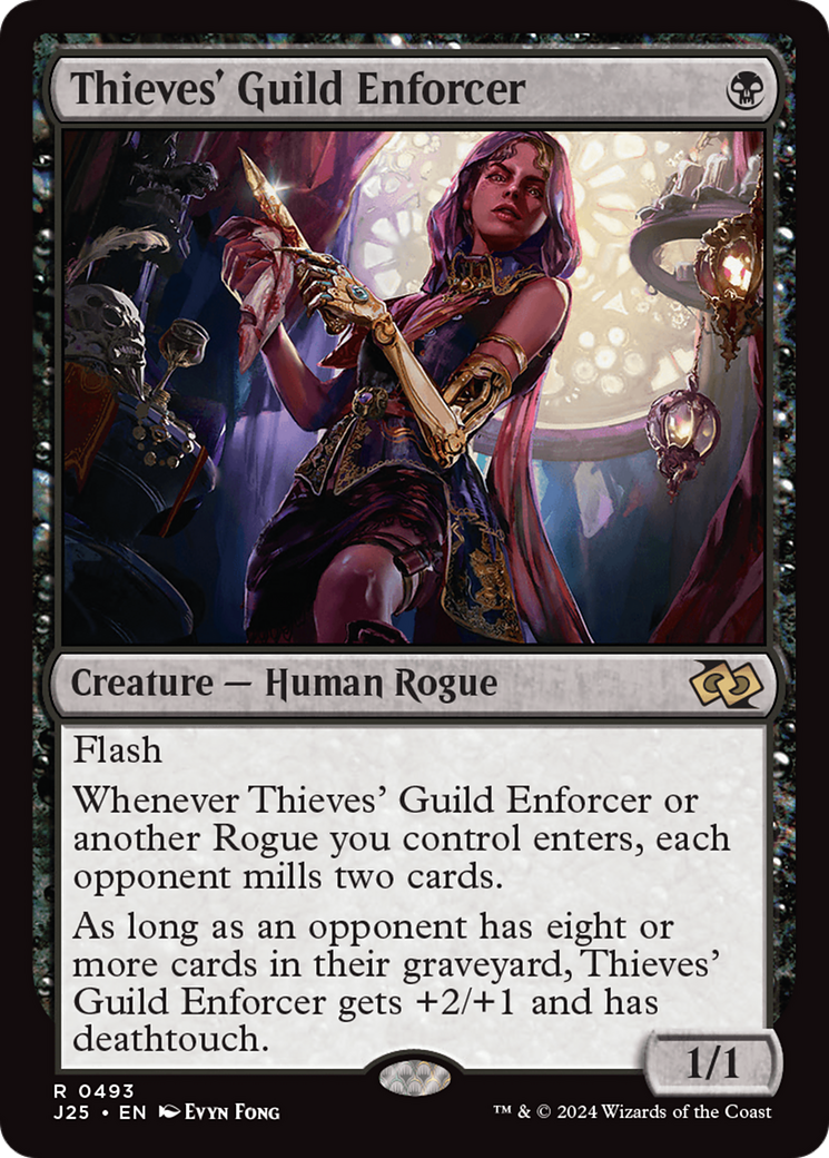 Thieves' Guild Enforcer [Foundations Jumpstart] | Exor Games Bridgewater