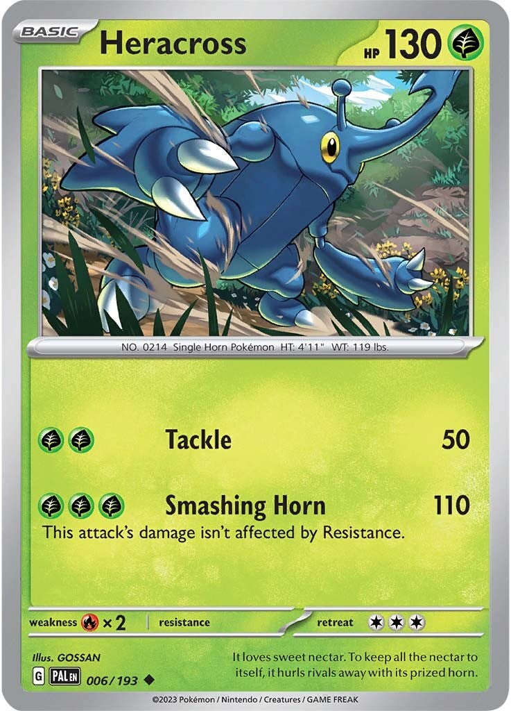 Heracross (006/193) [Scarlet & Violet: Paldea Evolved] | Exor Games Bridgewater