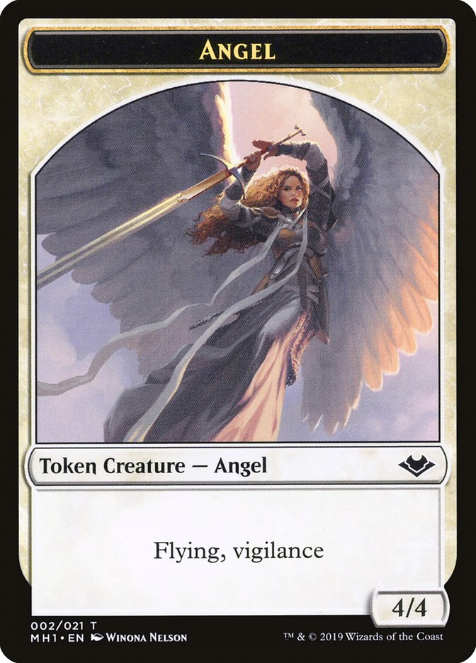 Angel Token [Modern Horizons Tokens] | Exor Games Bridgewater