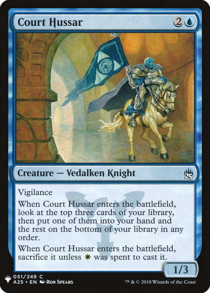 Court Hussar [Mystery Booster] | Exor Games Bridgewater