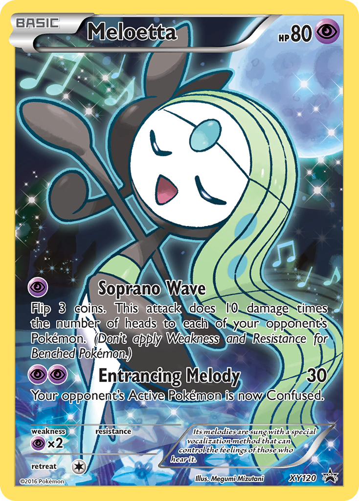 Meloetta (XY120) [XY: Black Star Promos] | Exor Games Bridgewater