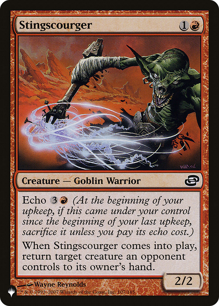 Stingscourger [The List] | Exor Games Bridgewater